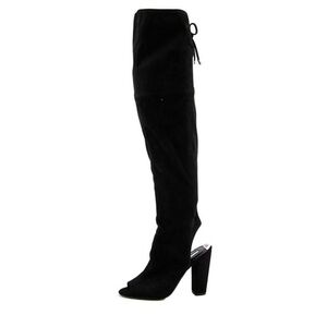 Guess Galle Over-The-Knee Dress Boot, Black NWT
